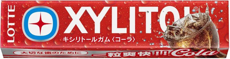 ガムで食べたいドリンクフレーバーナンバーワン(※)　夏の王道「コーラ」の爽快感が味わえるキシリトールガム登場！「キシリトールガム＜コーラ＞」を8月25日(火)より全国で発売いたします。（※ロッテ調べ、N=662、調査期間25年4月）